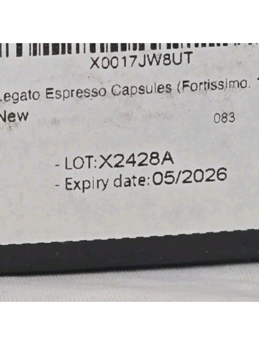 Legato Espresso Coffee Capsules Fortissimo 100 Count original line size - Picture 4 of 5
